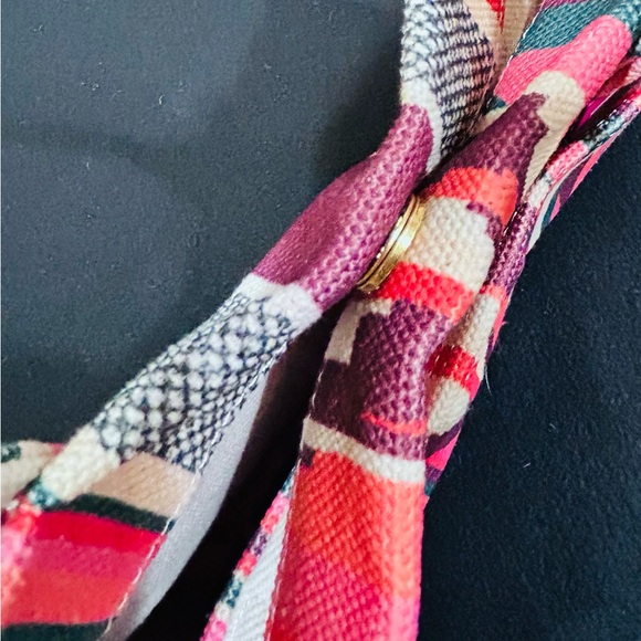 Vince Camuto Orla Pink Multi Woven Tote Bag – New With Tags - Picture 8 of 13